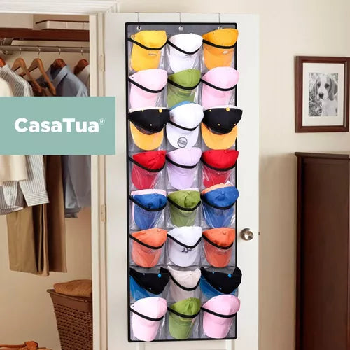 RACK X 24 NEGRO: ORDENA 24 GORRAS EN 1 SOLO PASO + ¡ ENVÍO GRATIS !