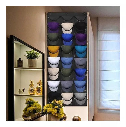 RACK X 24 NEGRO: ORDENA 24 GORRAS EN 1 SOLO PASO + ¡ ENVÍO GRATIS !