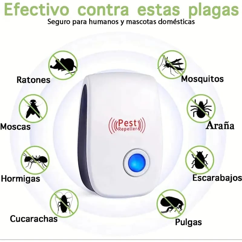 SUPER REPELENTE - PROTECCION TOTAL CONTRA INSECTOS Y RATONES