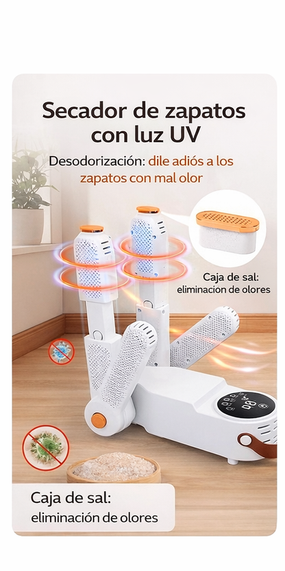 SECADOR MULTIFUNCIONAL – ZAPATOS, CASCOS Y GUANTES SIEMPRE SECOS