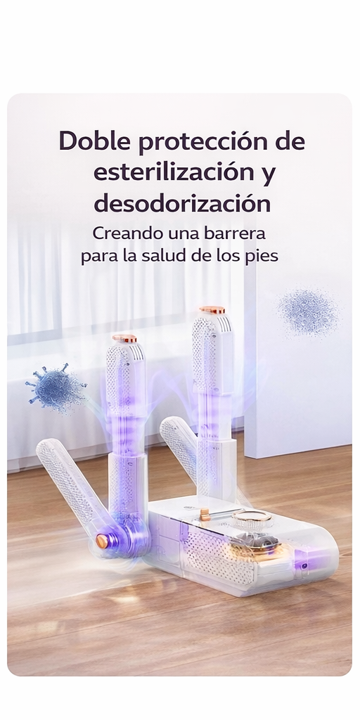 SECADOR MULTIFUNCIONAL – ZAPATOS, CASCOS Y GUANTES SIEMPRE SECOS